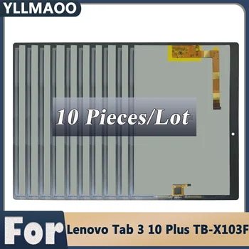 10 Бр./лот За Lenovo Tab 3 10 Plus TB-X103F TB-X103 TB X103F TB X103 LCD Сензорен дисплей, Дигитайзер, в Събирането, Подмяна на