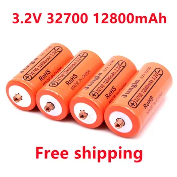 100% Оригинална Акумулаторна батерия lifepo4 капацитет 32700 12800 ма 3.2 В професионална литиево-желязо-фосфатная акумулаторна батерия с винт