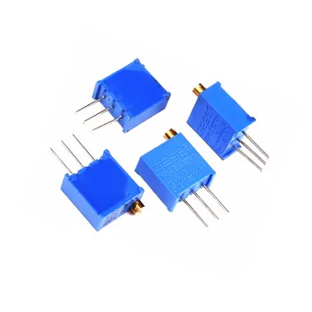 10шт 3296 W 1 до 2 до 5 до 10 до 20 до 50 до 100 до 200 до 500 до 1 М от 1 ом Триммерный Потенциометър За Arduino
