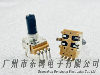 1бр Shengwei RK11 потенциометър B10k вал на силата на звука на миксера 16 мм