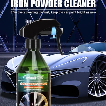 260 мл Фантастичен спрей за премахване на железен прах, с течност За ефективно премахване на ръжда Автомобилни Почистващи Средства За Ступиц колела