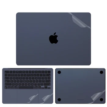 4 в 1 Комплект защитни стикери за MacBook 2023 New Air 15 A294 Защита на дланите за почивка + филм за тракпад air 15,3 инча