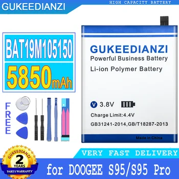 5850 ма на Нова Батерия GUKEEDIANZI най-високо качество BAT19M105150 за DOOGEE S95/S95 Pro S95Pro Голяма Мощност Bateria 