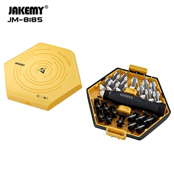 JAKEMY JM-8185 Набор от Прецизни Отвертки с Магнитни Крестообразными Дюзи Отвертка за Мобилен телефон, Таблет, Лаптоп Инструменти За Ремонт