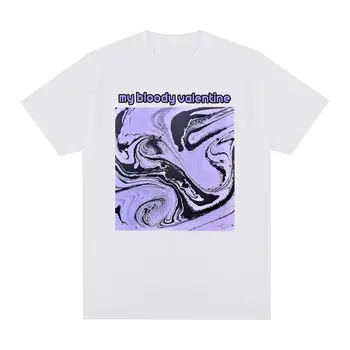 my bloody valentine Реколта тениска на diana Оригинално произведение на изкуството 1991 Slowdive Ride Памучен Мъжки t-shirt Нова Тениска Дамски блузи