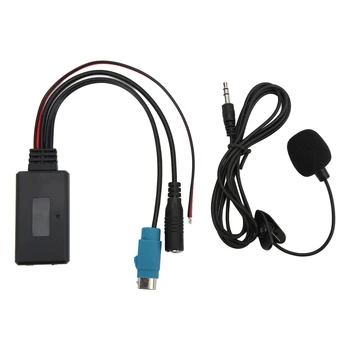Авто аудио кабел 5.0 ABS, Аудиомузыкальный адаптер с микрофон, замяна за Alpine KCE‑236B за Android-смартфон
