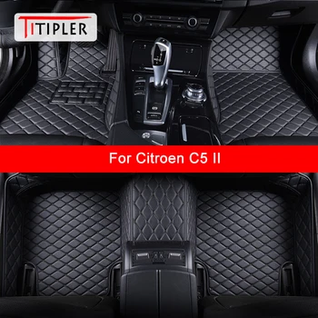 Автомобилни постелки TITIPLER по поръчка за Citroën C5 Aircross Автоаксесоари Подложка за крака