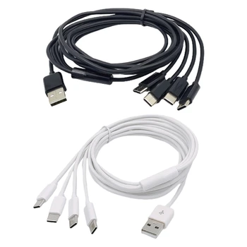 Включете USB Type-C, мультикабельный кабел за зареждане кабел за повечето устройства