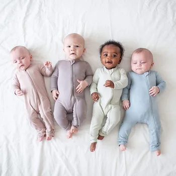Гащеризон за новородено, Бамбук облекло за бебета, Гащеризони за момчета, Детски плъзгачи, Пролет 2023, Костюм за новородени момичета, боди