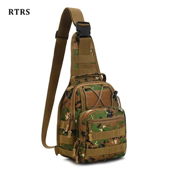 Градинска чанта през рамо, военен тактически раница, чанта-прашка, водоустойчива чанта за разходки, колоездене, къмпинг, Лов, преходи, пътуване
