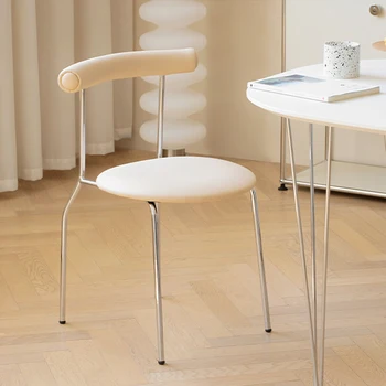 Дизайнерски стол за спестяване на пространство Кухня, Спалня Скандинавските Офис Столове За улицата Хол Sillones Individuales Градински мебели
