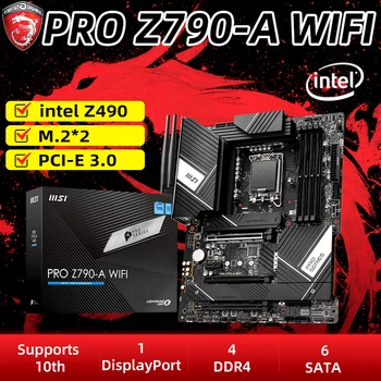 Дънна платка MSI PRO Z790 a Wifi DDR5 INTEL Gaming LGA 1700 ATX 128 GB за PC