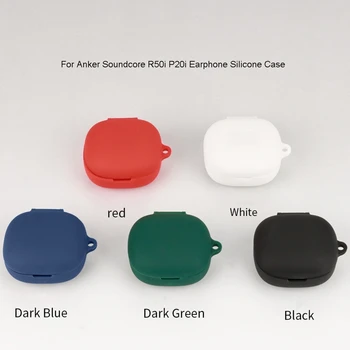 Защитен Калъф за носене, Удароустойчив, Подходящ За слушалки Anker Soundcore R50i P20i, Прахоустойчив Протектор, Моющийся джоб за Зарядно устройство