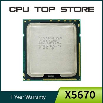 Използван процесор Intel Xeon X5670 2.93ghz LGA 1366 12 MB Кеш-памет L3, шестиядерный сървърен процесор
