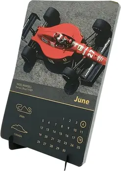 Календар на Формула 1, Календар на Формула 1 за 2023 година С карти с изображения на историята, Стенен календар на състезателни автомобили от Формула 1 за феновете на Формула 1
