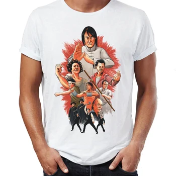Мъжки t-shirt Kung Fu Hustle, странен тениска с принтом 