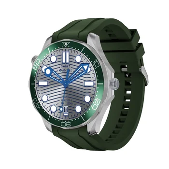 Мъжки смарт часовници H35 от неръждаема стомана 1,52-инчов екран Мониторинг на състоянието на здравето Bluetooth Предизвикателство Безжична Зареждане на Спортни Фитнес-Умен часовник
