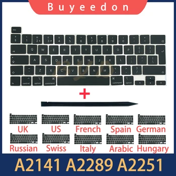 Нови Капачки За клавиатура САЩ Великобритания Франция Германия Macbook Pro Retina 13 