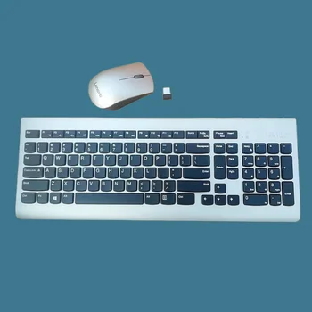 Оригиналната безжична клавиатура и мишка Lenovo настолен компютър за бизнеса, офис, дом, ултратънък KBRFBU71 Lenovo 510