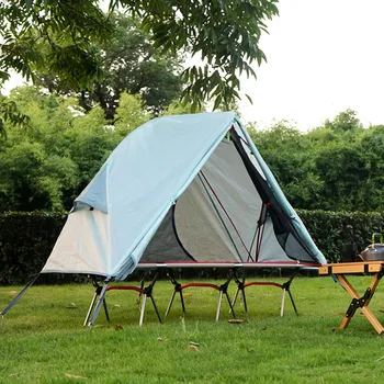 Палатка за нощуване на открито, лесен за съхранение, Преносима, от алуминиева сплав, противомоскитная, непромокаемая, Риболовна палатка
