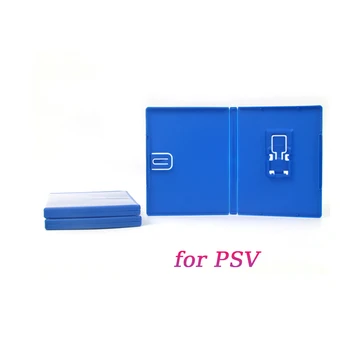 Подмяна на ZUIDID За Psvita PS Vita PSV 1000 2000 Калъф За съхранение слот за карти Скоростна Син Притежателя Патрон Shell Box Обвивка За съхранение