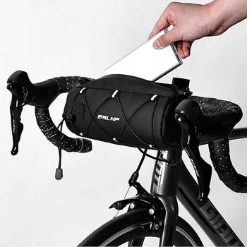 Предната чанта за съхранение на велосипеди, водоустойчива чанта за електрически велосипед, непромокаемая чанта за съхранение на мобилен телефон