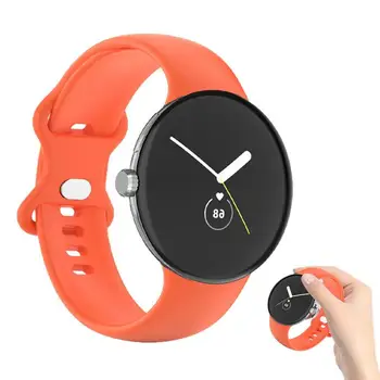 Преносимото гривна-каишка Силикон каишка за часовник Googles Pixels Гривна-каишка Smart-Силиконов часовник с каишка за часовник