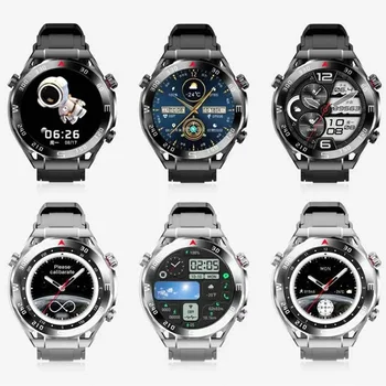 Смарт часовници X5 PRO MAX Луксозни 1,39 инча, Bluetooth повикване, безжичен зареждане NFC, Мъжки умни часовници за фитнес, бизнес