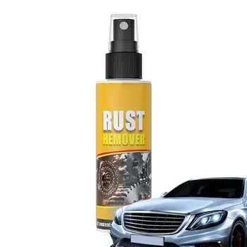 Спрей за премахване на ръжда в колата, Мултифункционален Спрей за премахване на железен прах, автомобилен Пречиствател на метална хромирана боя за детайли от ръжда