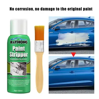 Средство за премахване на боя Многофункционален спрей За полиране на метални повърхности, Средство за премахване на боя, за поддръжка на автомобили, Защита от битовата химия