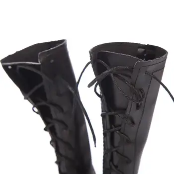 Стилна стоп-моушън обувки от изкуствена кожа, черни обувки/3 детски аксесоар