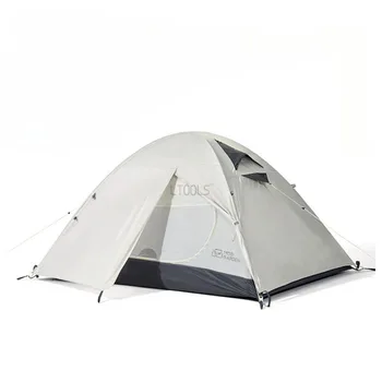 Туристическа палатка на 3-4 Професионално оборудване за къмпинг, планинско Катерене, Защитено от дъжд Външно Складное Преносими подслон от слънцето
